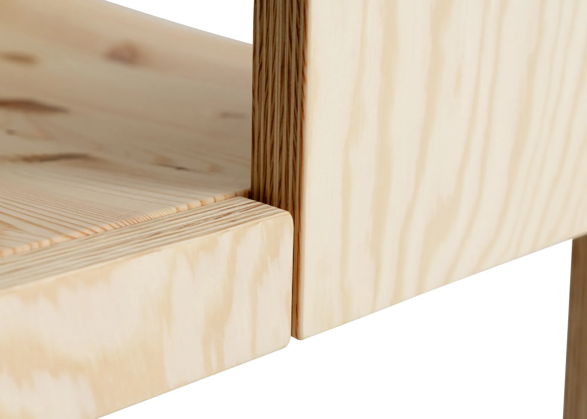 016 Maasto Dining Armchair armstoel, Mat geolied en gewaxt grenen Vaarnii