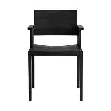016 Maasto Dining Armchair armstoel - Zwart gebeitst grenen - Vaarnii