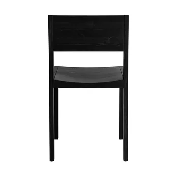 016 Maasto Dining Chair stoel - Zwart gebeitst grenen - Vaarnii
