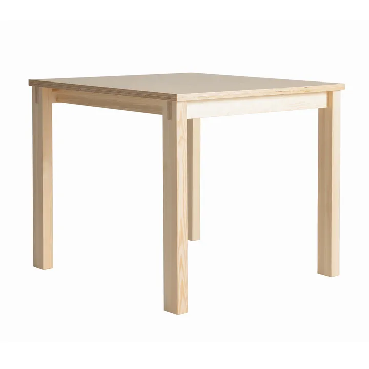 016 Maasto Table tafel - Mat geolied en gewaxt grenen, 120x120x75 cm - Vaarnii