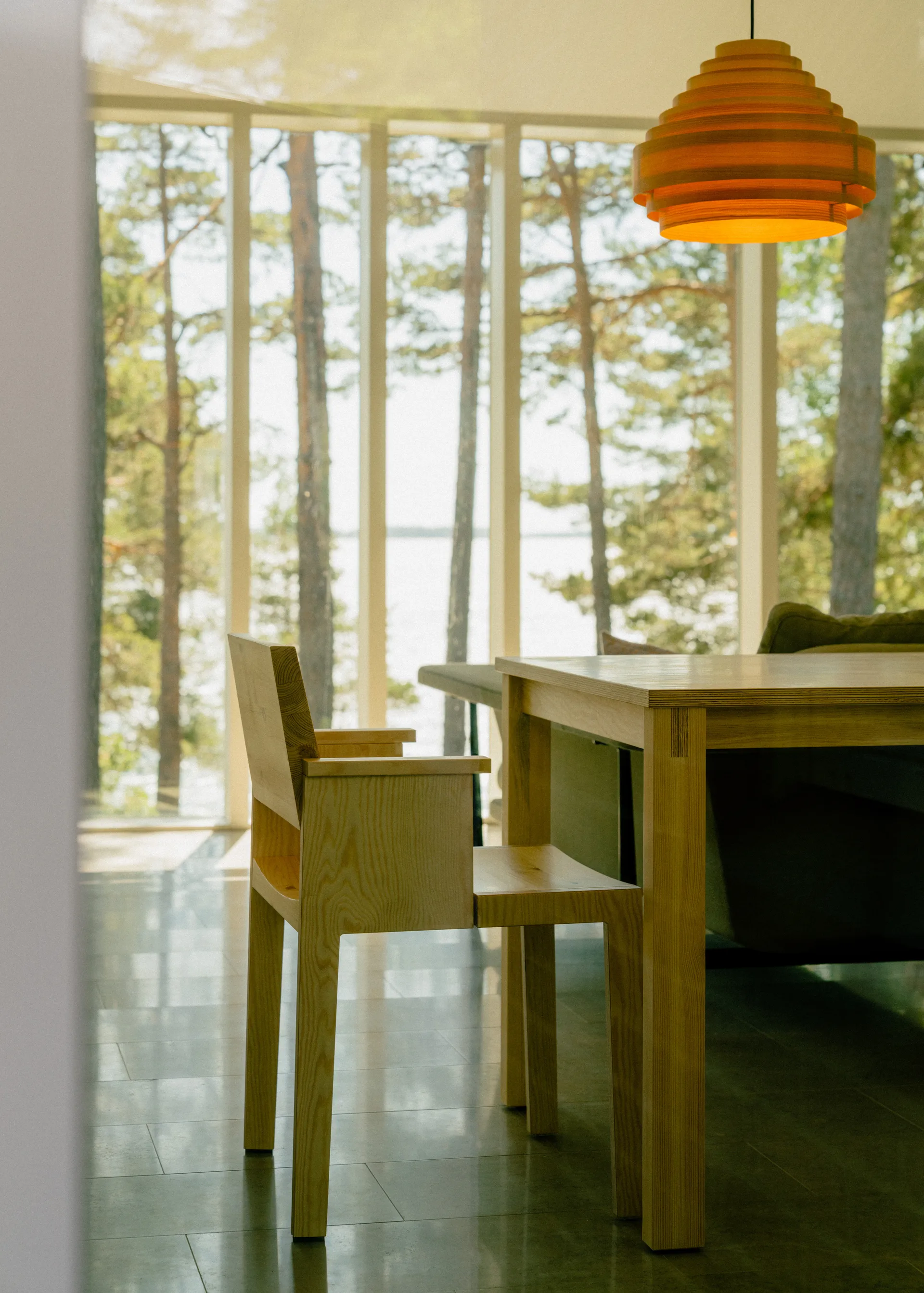 016 Maasto Table tafel, Mat geolied en gewaxt grenen, 200x90x75 cm Vaarnii