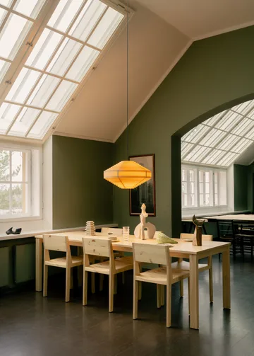 016 Maasto Table tafel - Mat geolied en gewaxt grenen, 245x90 cm - Vaarnii