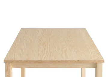 016 Maasto Table tafel - Mat geolied en gewaxt grenen, 90x90x75 cm - Vaarnii