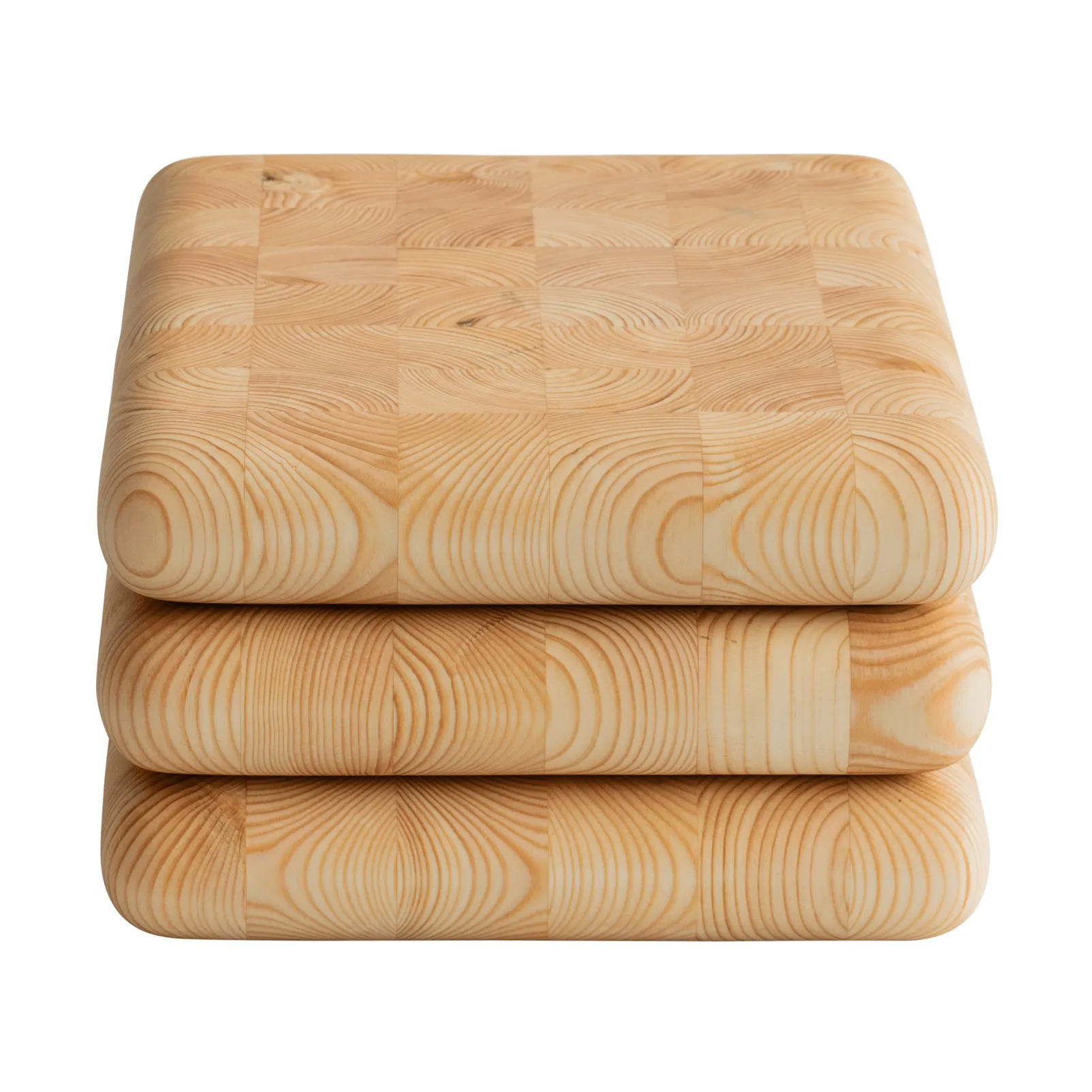 019 Syy Chopping Board snijplank, Met paraffineolie behandeld grenen, medium 26x35x5 cm Vaarnii