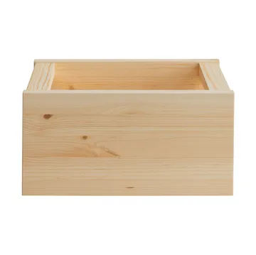 020 Koppa Crate opbergdoos - Oliegewaxed grenen, small 29x43x22 cm - Vaarnii