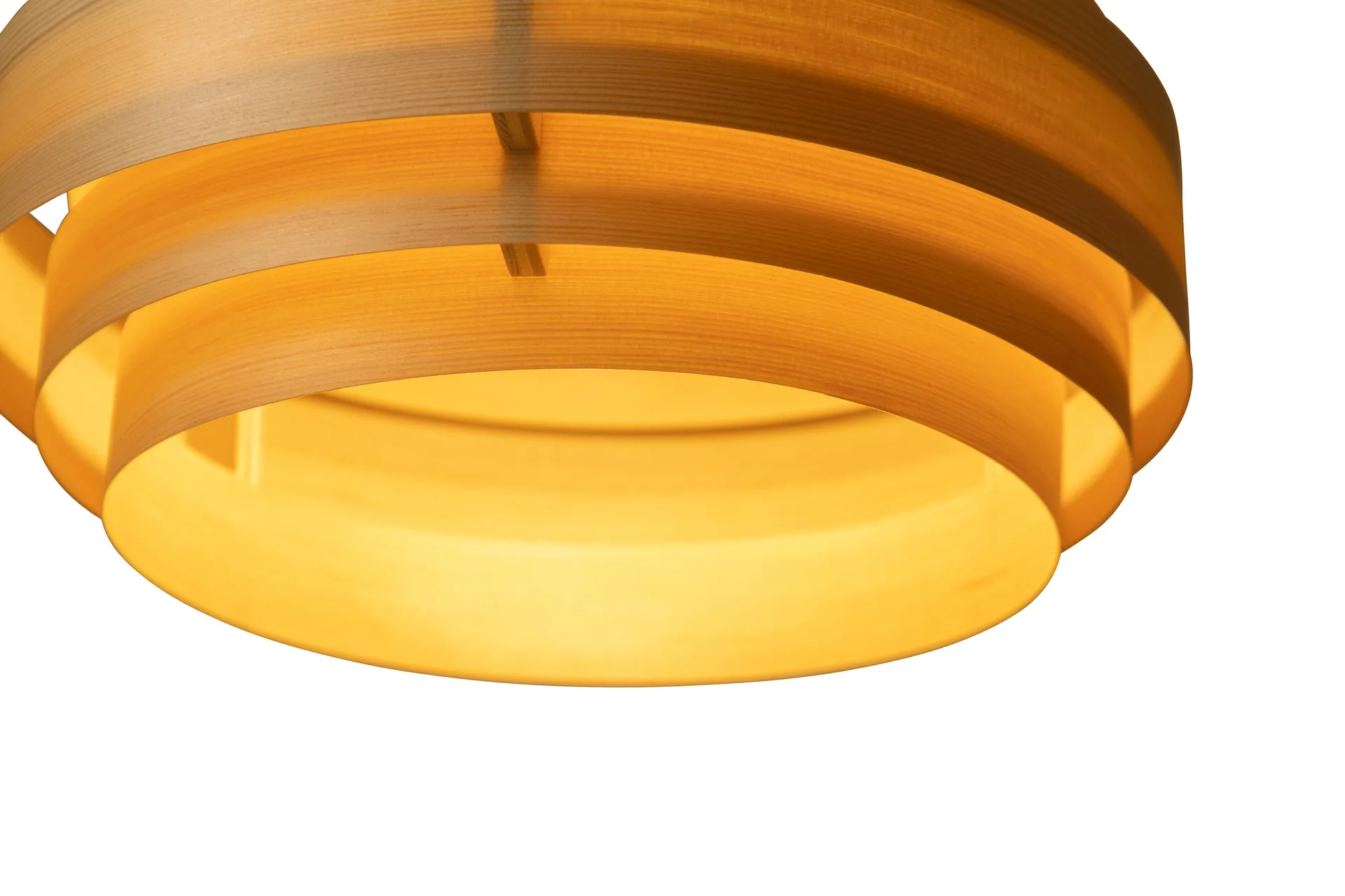 1001 Hans Pendant hanglamp, Mat geolied en gewaxt grenen, Ø38 cm Vaarnii