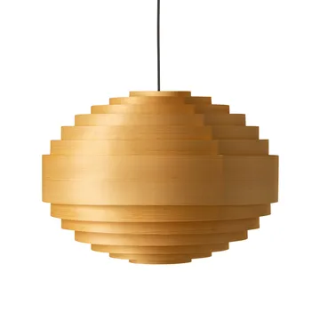 1002 Hans Pendant hanglamp - Mat geolied en gewaxt grenen, Ø46 cm - Vaarnii