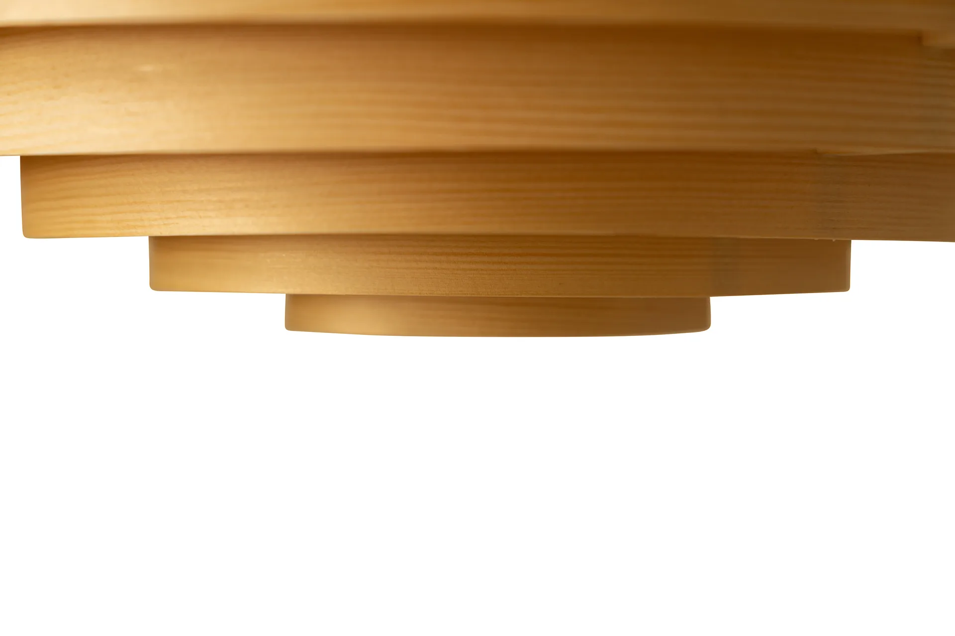 1002 Hans Pendant hanglamp, Mat geolied en gewaxt grenen, Ø46 cm Vaarnii