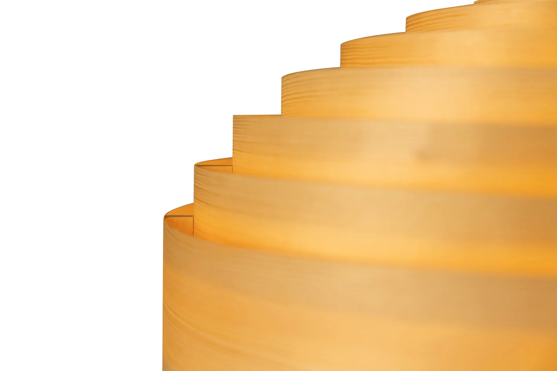 1002 Hans Pendant hanglamp, Mat geolied en gewaxt grenen, Ø46 cm Vaarnii