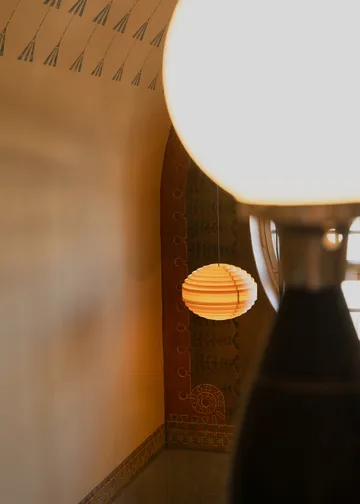 1002 Hans Pendant hanglamp - Mat geolied en gewaxt grenen, Ø46 cm - Vaarnii