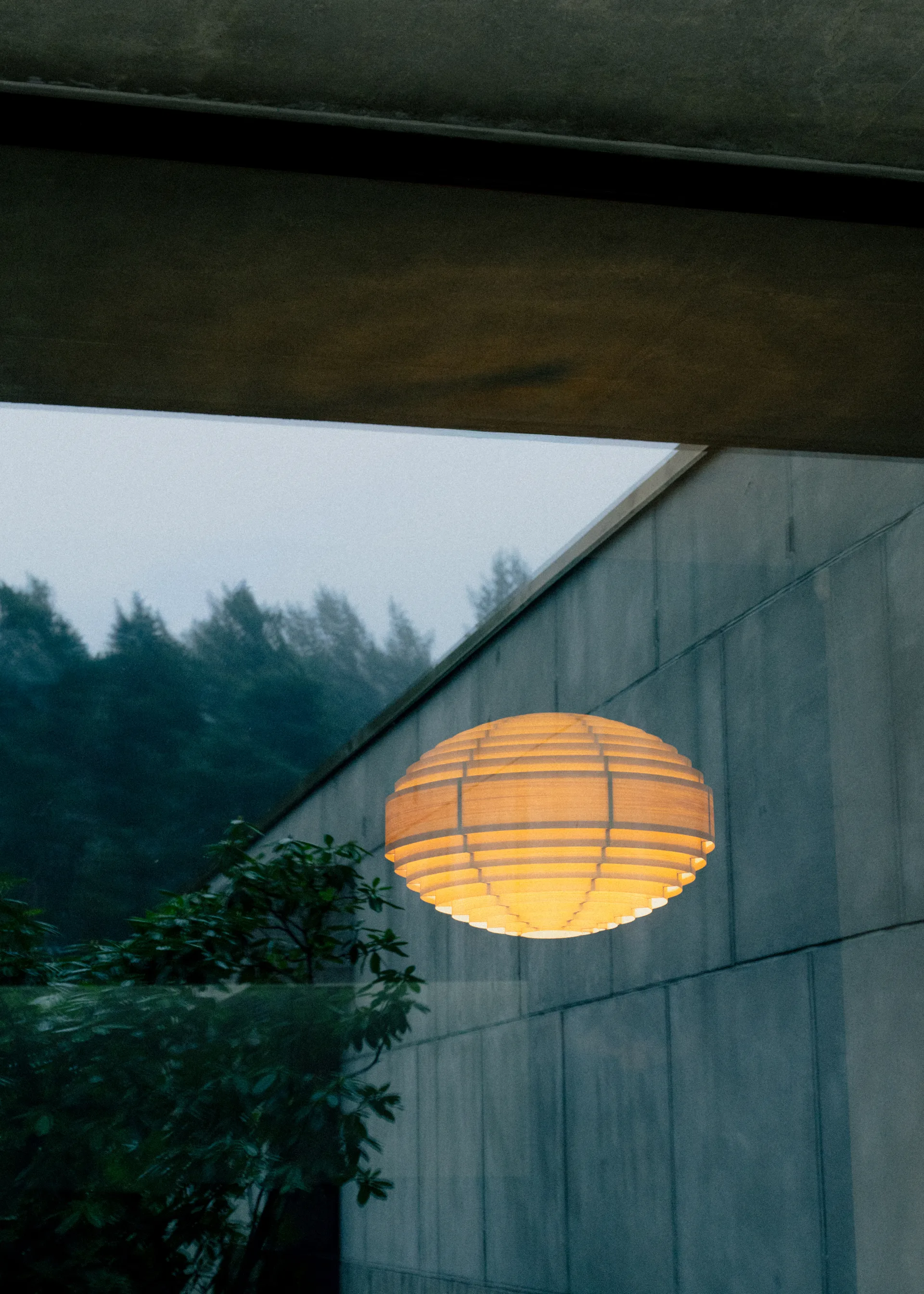 1002 Hans Pendant hanglamp, Mat geolied en gewaxt grenen, XL Ø70 cm Vaarnii