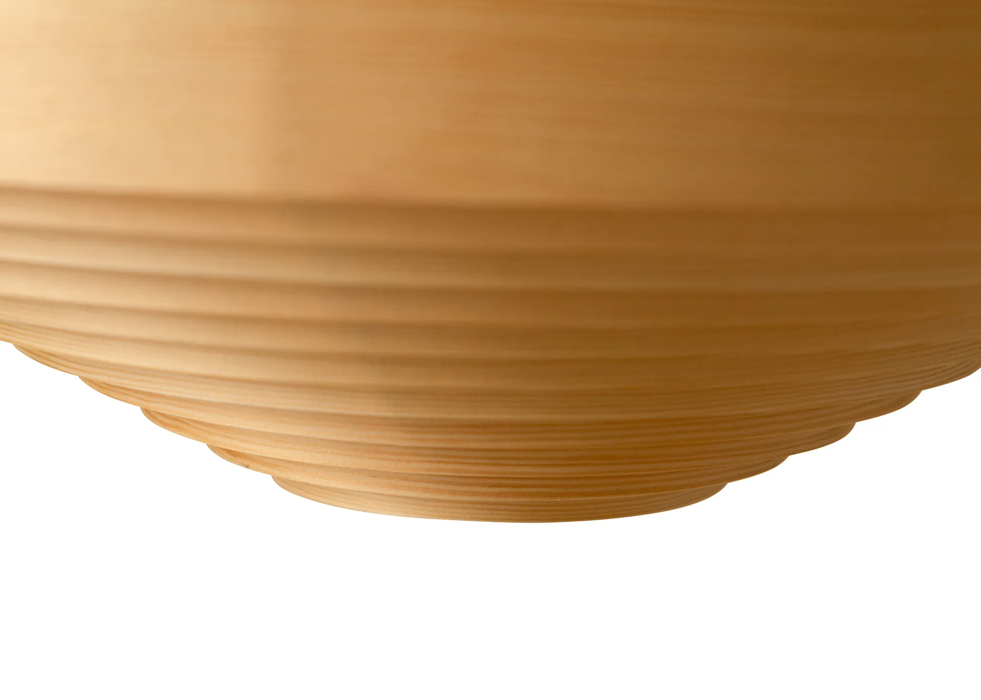 1003 Hans Pendant hanglamp, Mat geolied en gewaxt grenen, Ø60 cm Vaarnii