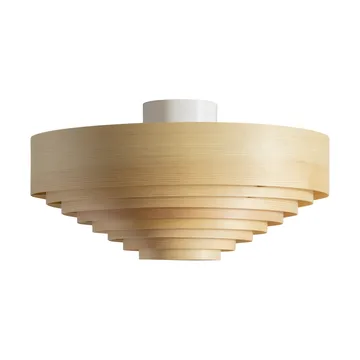 1005 Hans Ceiling Light plafondlamp - Mat geolied en gewaxt grenen, Ø42 cm - Vaarnii