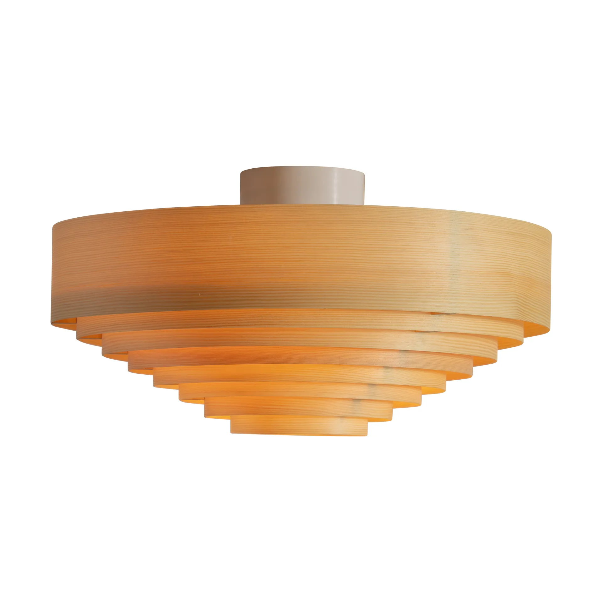 1005 Hans Ceiling Light plafondlamp, Mat geolied en gewaxt grenen, Ø42 cm Vaarnii