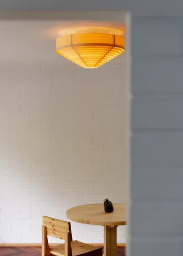 1005 Hans Ceiling Light plafondlamp - Mat geolied en gewaxt grenen, Ø42 cm - Vaarnii