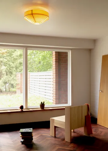 1005 Hans Ceiling Light plafondlamp - Mat geolied en gewaxt grenen, Ø42 cm - Vaarnii