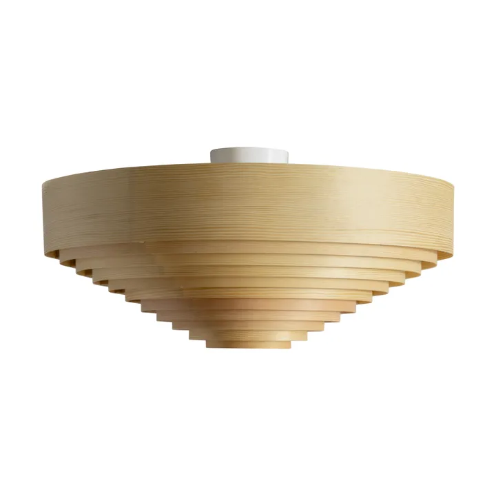 1005 Hans Ceiling Light plafondlamp - Mat geolied en gewaxt grenen, Ø55 cm - Vaarnii