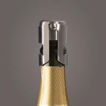 Vacuvin champagne stopper wijnkork - Roestvrij staal - Vacuvin
