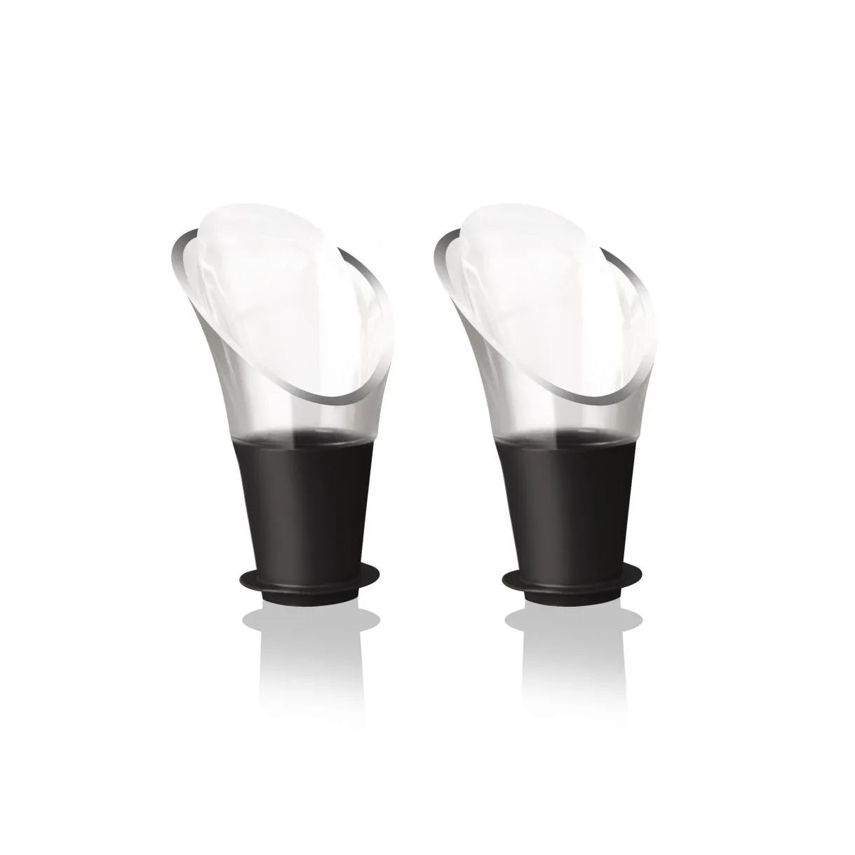 Vacuvin Crystal wijnserverer, 2-pack Vacuvin