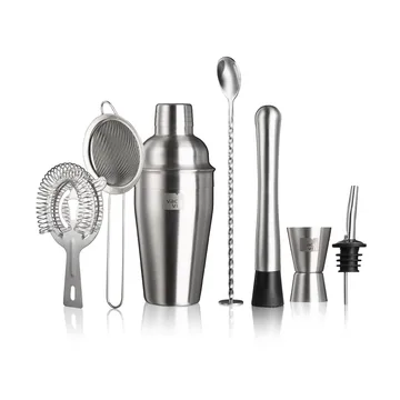 Vacuvin Lovers Bar In A Box cocktailset - Roestvrij staal, 7-delig - Vacuvin