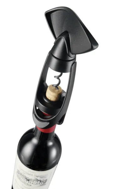 Vacuvin Twister draaikorkschroef - Zwart - Vacuvin