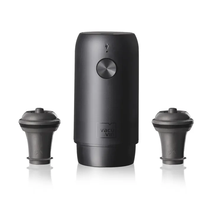 Vacuvin Wine Saver elektrische vacuümpomp - Zwart - Vacuvin