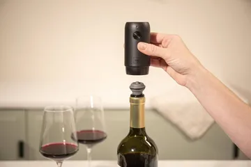 Vacuvin Wine Saver elektrische vacuümpomp - Zwart - Vacuvin