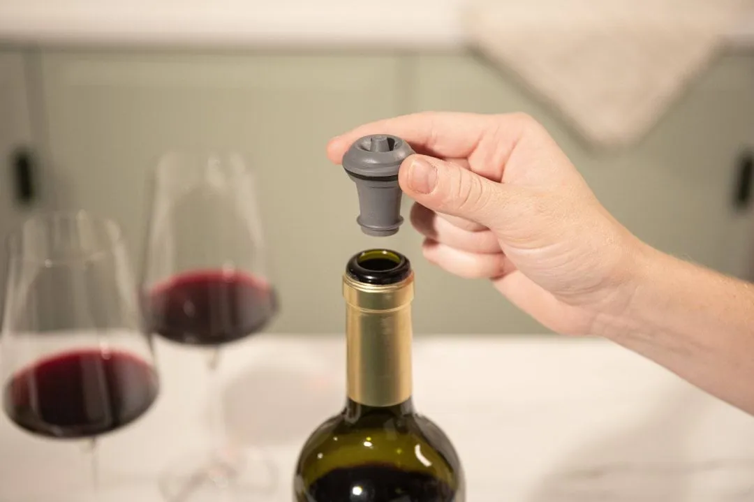 Vacuvin Wine Saver elektrische vacuümpomp, Zwart Vacuvin