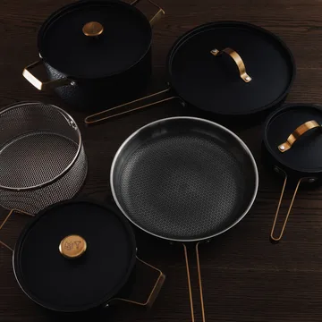 Arvet pannenset - Roestvrij staal, XL, 10-delig - Vargen & Thor