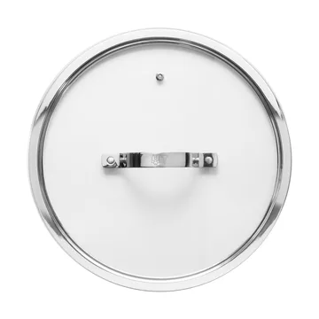 Bas glazen deksel - Zilver, Ø28 cm - Vargen & Thor