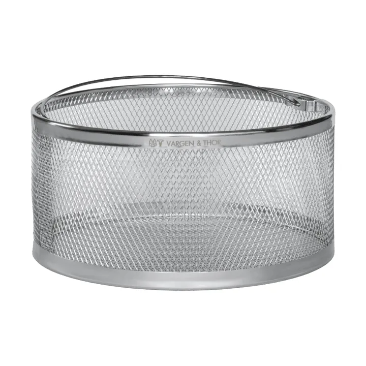 Bas pastamand - Zilver, Ø21 cm - Vargen & Thor