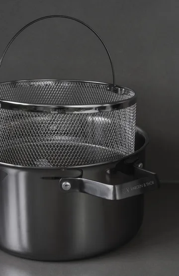 Bas pastamand - Zilver, Ø21 cm - Vargen & Thor