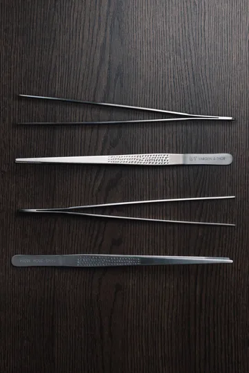 Bas tang - Gehamerd staal, 30 cm - Vargen & Thor