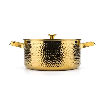 Brassa Meya pan - Messing, 4 l - Vargen & Thor