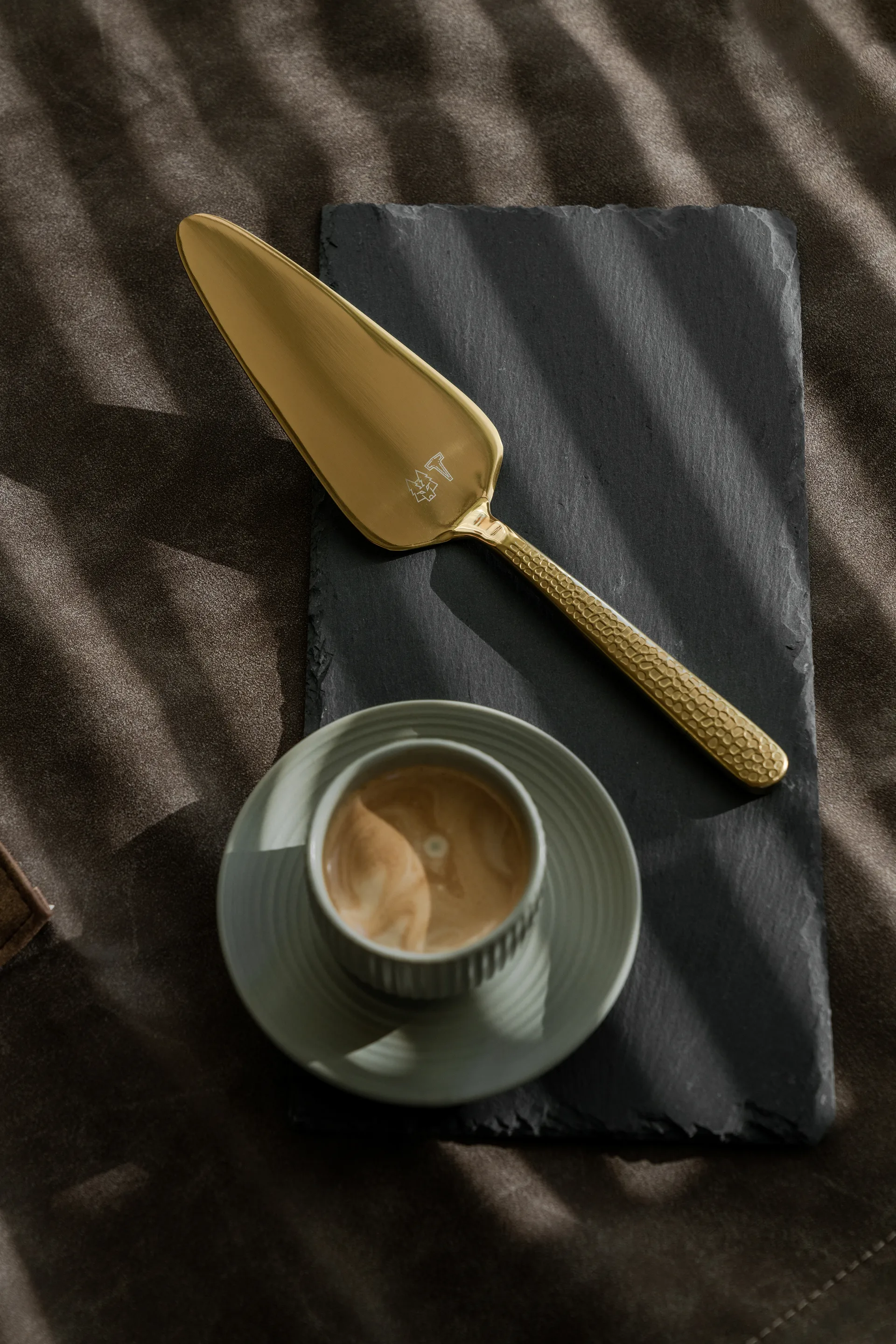 Duga espressokopje met schotel 4-pack, Wit, zandgrijs, antraciet, zwart Vargen & Thor