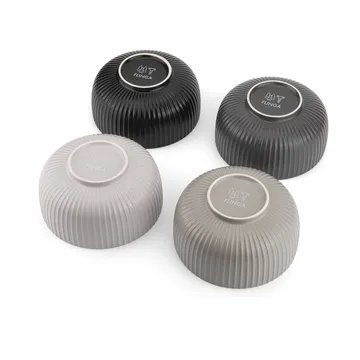 Duga flinga kom 70 cl 4-pack - Wit, zandgrijs, antraciet, zwart - Vargen & Thor