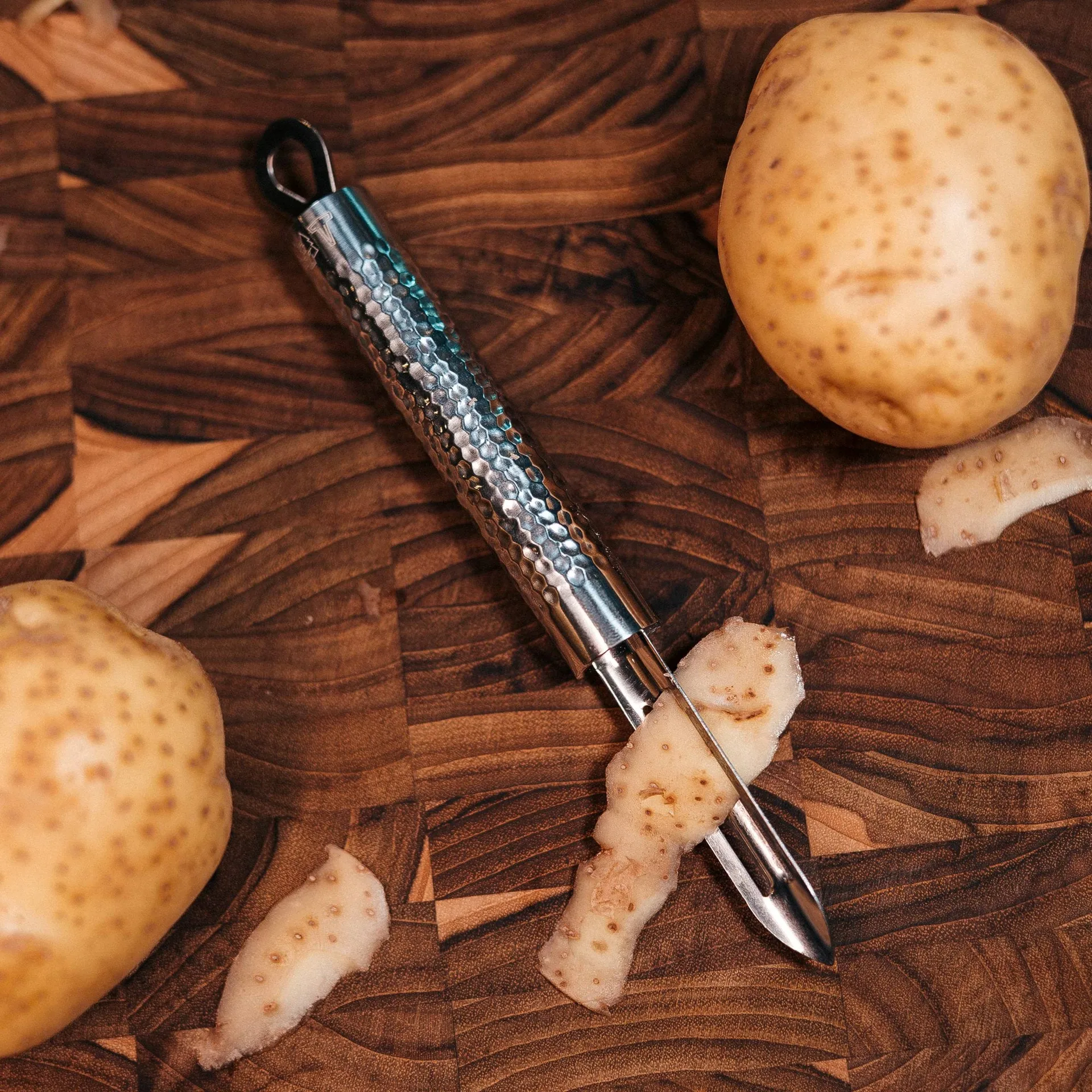 Frost aardappelschiller, Zilver, 23 cm Vargen & Thor