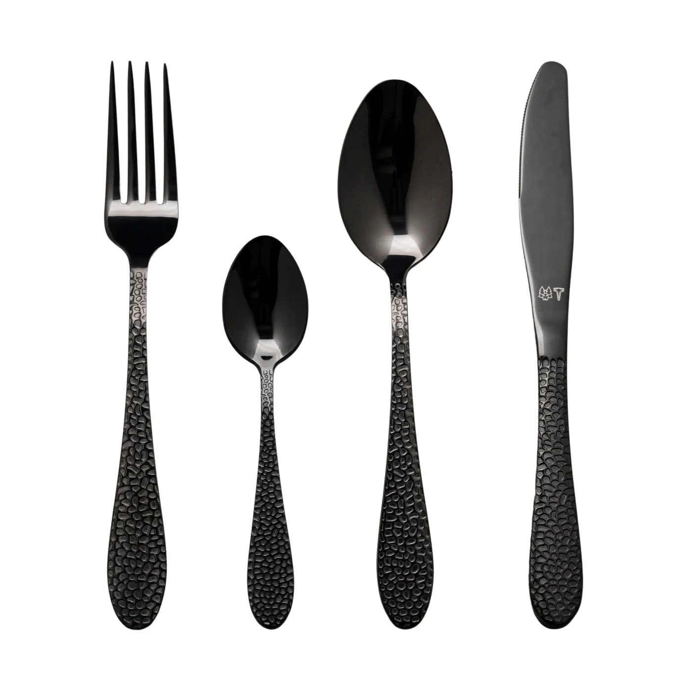 Frost bestekset, Onyx, 16-delig Vargen & Thor