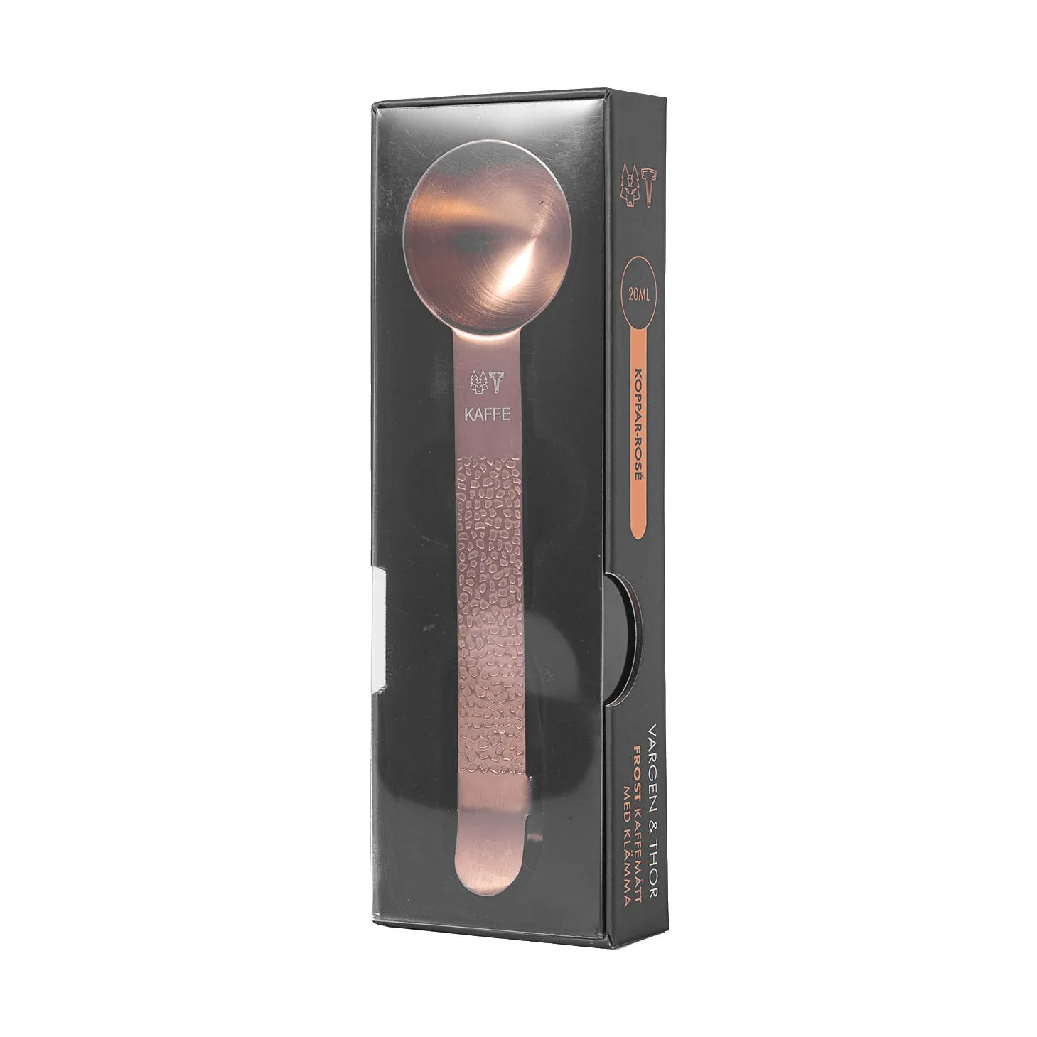 Frost koffiemaatlepel met klem, Kopjes, 20 ml Vargen & Thor