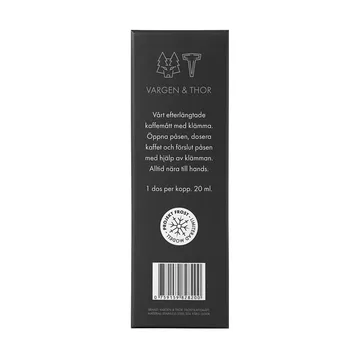 Frost koffiemaatlepel met klem - Zilver, 20 ml - Vargen & Thor