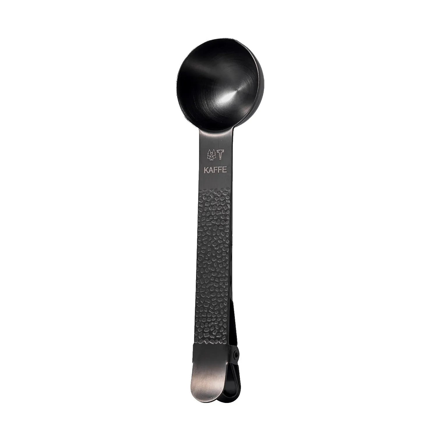 Frost koffiemaatlepel met klem, Zwart, 20 ml Vargen & Thor