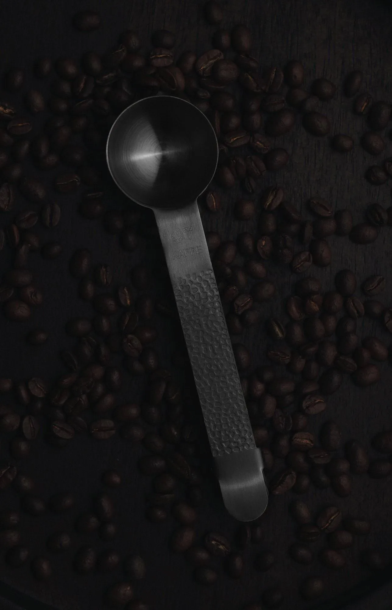 Frost koffiemaatlepel met klem, Zwart, 20 ml Vargen & Thor