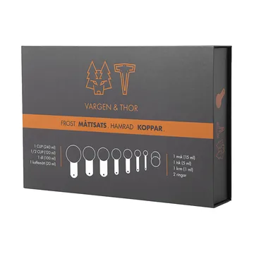 Frost maatbeker-set - Kopjes, 7-delig - Vargen & Thor