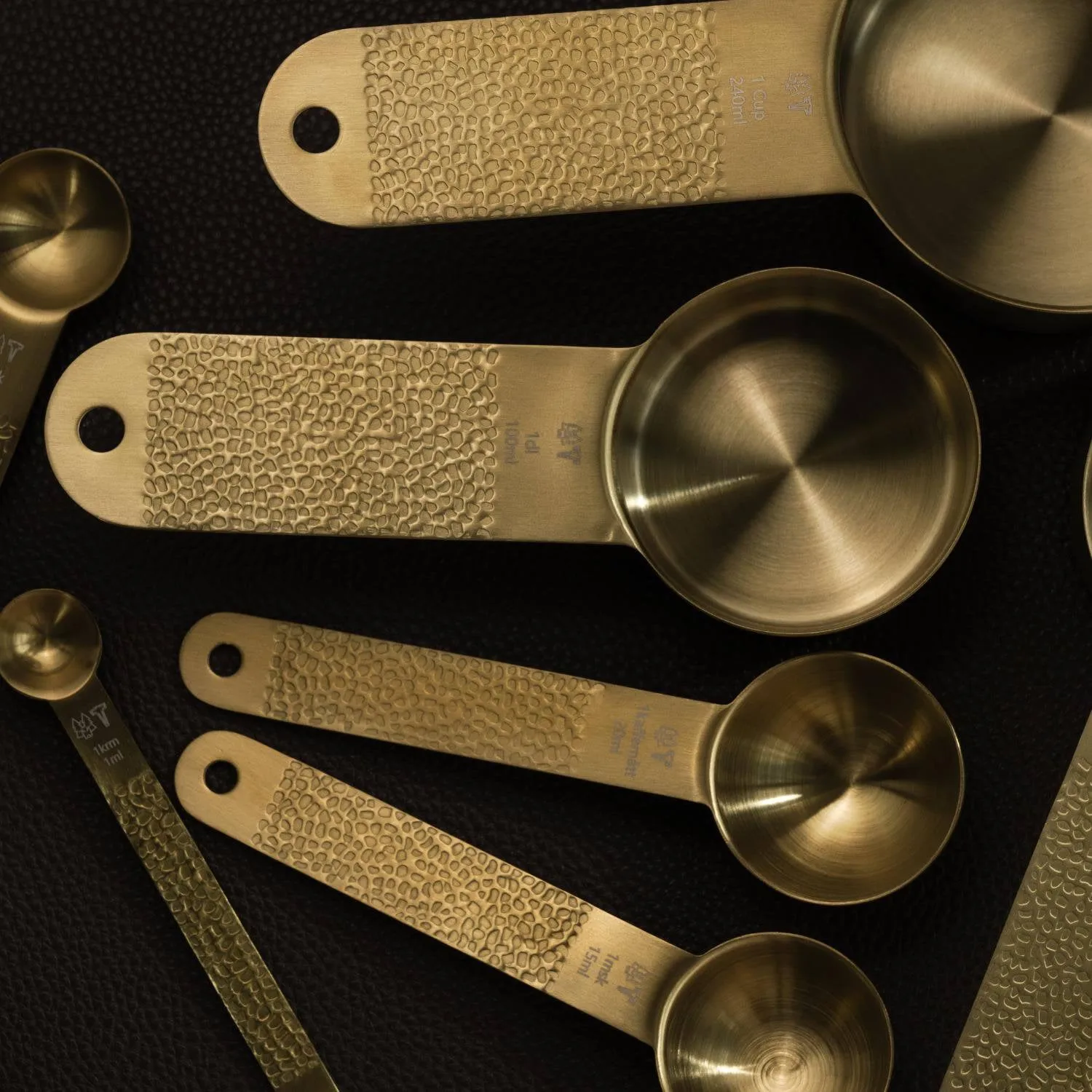Frost maatbeker-set, Messing, 7 delen Vargen & Thor