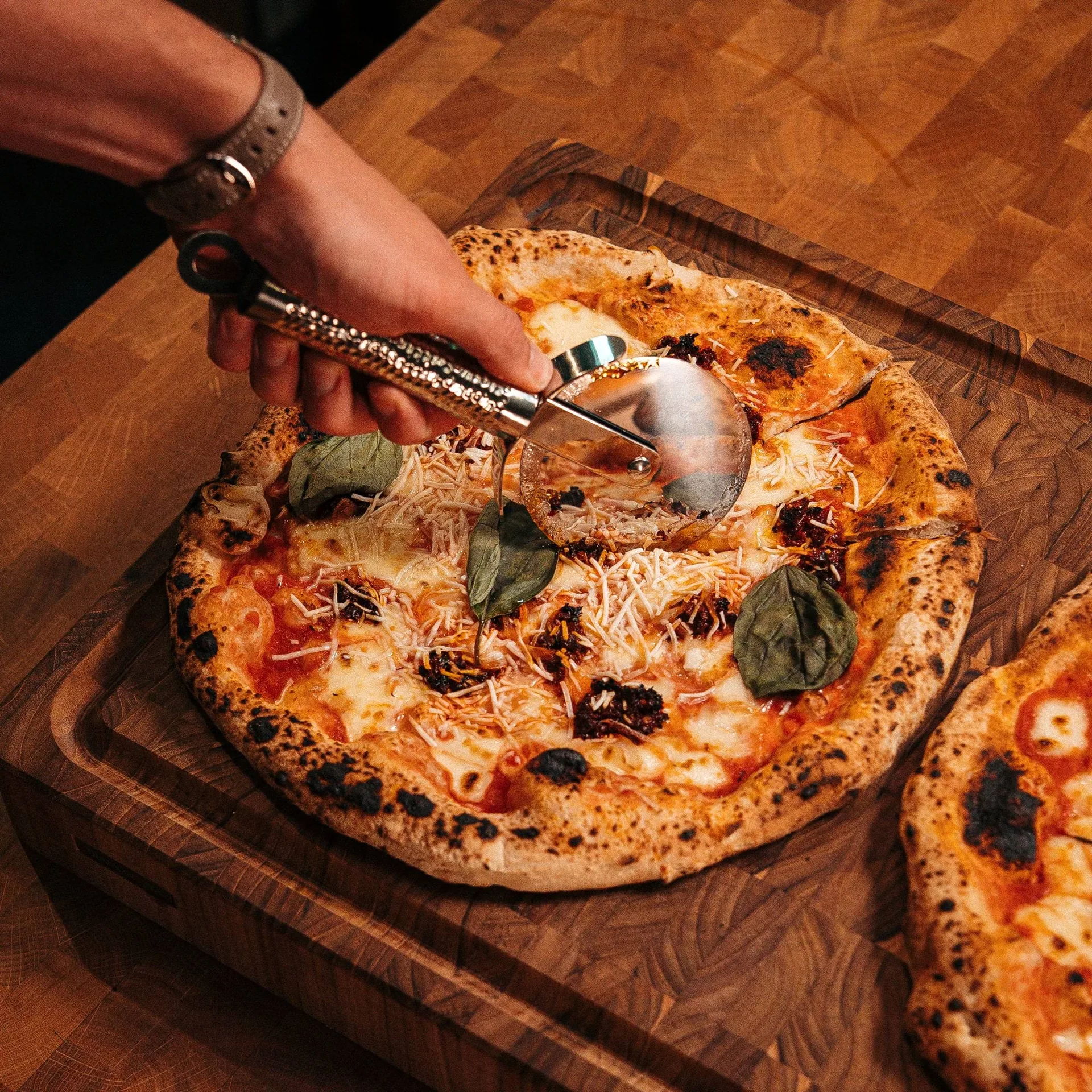 Frost pizzasnijder, Roestvrij staal, 24 cm Vargen & Thor