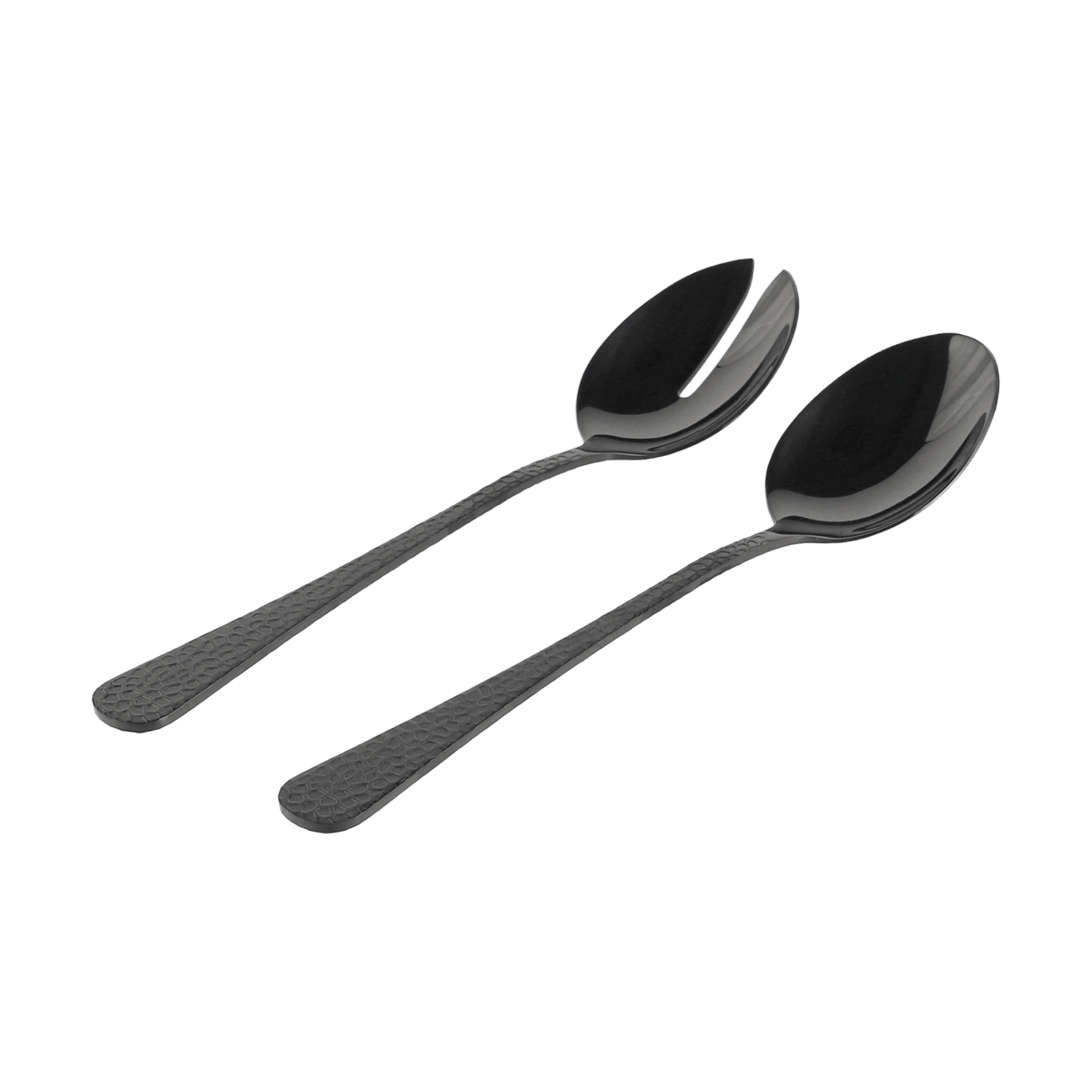 Vargen & Thor Frost saladebestek Onyx | Scandinavisch Interieur | Slabestek | Zwart