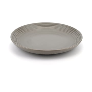 Gastro bord Ø25 cm 4-pack - Wit, zandgrijs, antraciet, zwart - Vargen & Thor