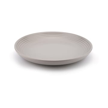 Gastro bord Ø25 cm 4-pack - Wit, zandgrijs, antraciet, zwart - Vargen & Thor