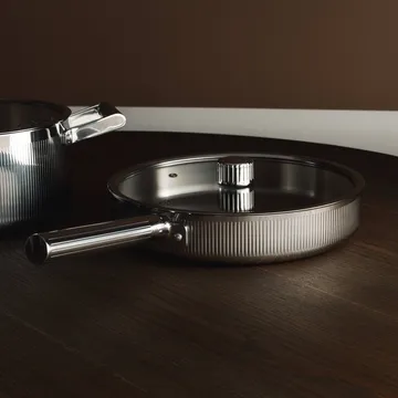 Glima sauteerpan - Roestvrij staal, Ø28 cm - Vargen & Thor