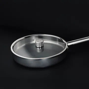 Glima sauteerpan - Roestvrij staal, Ø28 cm - Vargen & Thor